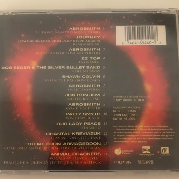 Armageddon The Album Music CD - Picture 3 of 5